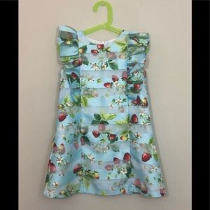 Pippa & Julie Summer Strawberry Dress, Size 5T